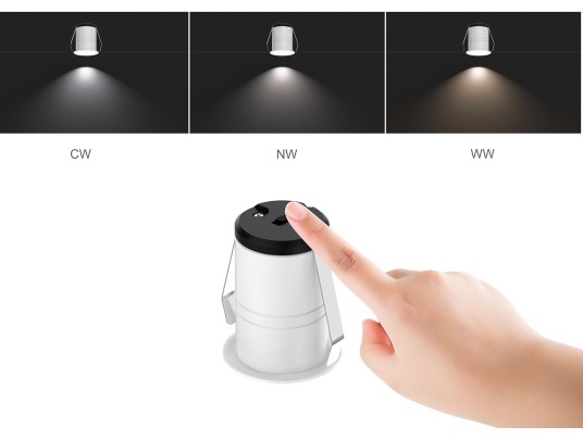 SPOT LED LOW GLARE.5W-3CCT-IP54-30-DIM-WHITE