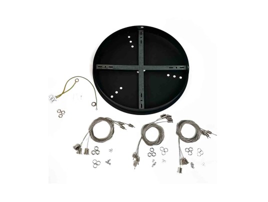 CIRCULAR-SUSPENSION KIT 3M-PLATINUM-WHITE