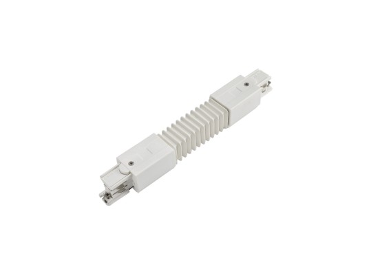 WHITE FLEXIBLE CONNECTOR RAIL