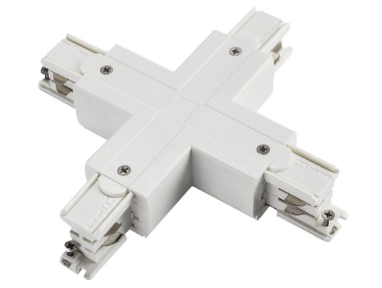 RAIL X CONNECTOR WHITE