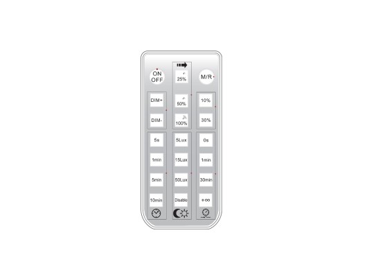 TF169-REMOTE FOR SENSOR...
