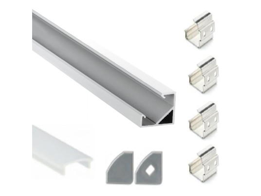 CORNER PROFILE KIT 1-2m with accessories
