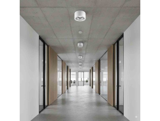 BARI DOWN SURFACE MOUNTED 15/20/25W 3CCT-WHITE