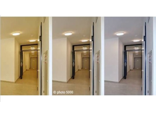 SQUARE HUBL 15W-IP44-3CCT-WHITE