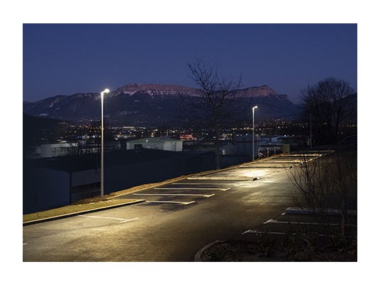 STREETLAMP EVO ASY 15/30/45/60W-3000K-IP65-RAL7016