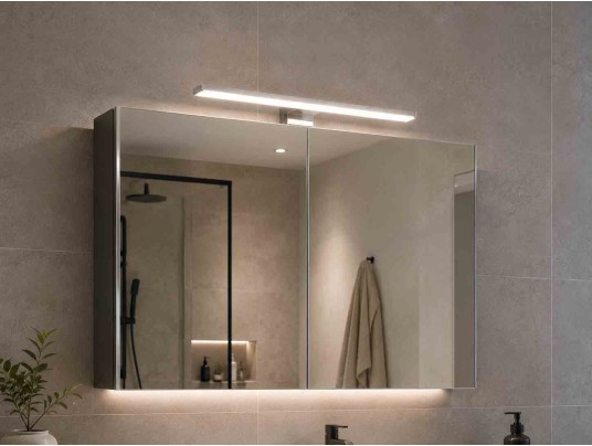 LED WALL BATHROOM  6W-IP44-4000K-CHROME
